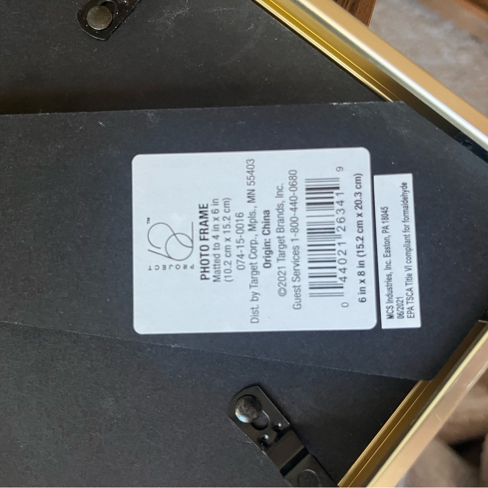 Project 62 Gold Picture Frame - Picture 3 of 4